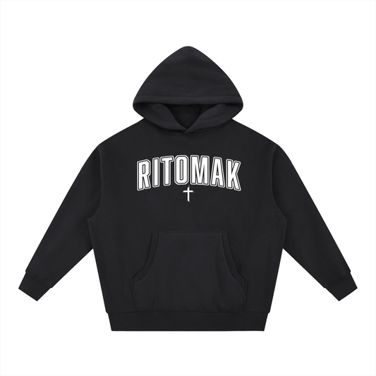 Ritomak Oversized Boxy Fit Fleece Hoodie
